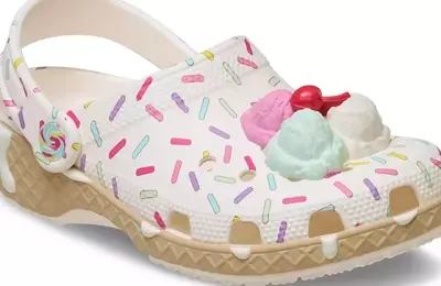 Ice Cream-Inspired Clogs: A Sweet Addition to Kids' Footwear