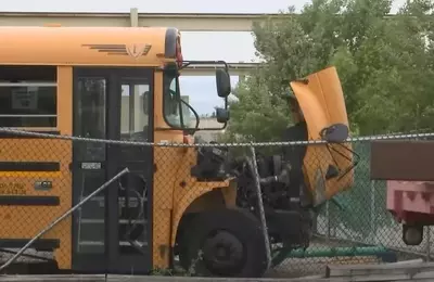School Bus Incident at Community Center in Minneapolis