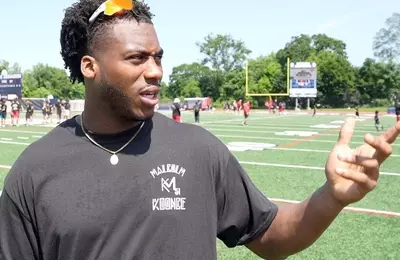 Former Las Vegas Raider Inspires Youth Through Free Football Camp