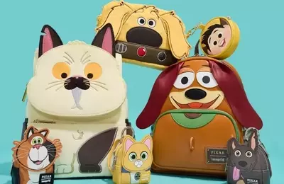 Loungefly Unveils Adorable Pixar Pet-Themed Bag Collection
