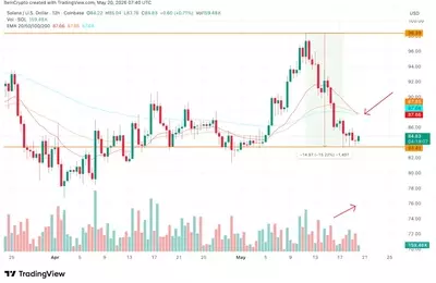 Solana's Price Plummets as Bearish Indicators Intensify