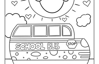 Engaging Back-to-School Coloring Sheets for Children