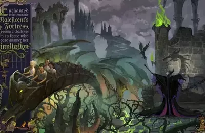 Disney's Magic Kingdom Announces Villains-Themed Land with Maleficent Coaster and Mirror Realm Ride