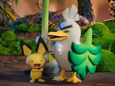 Aardman and Pok￩mon Unite for New Stop-Motion Series "Pok￩mon Tales: The Misadventures of Sirfetch’d & Pichu"