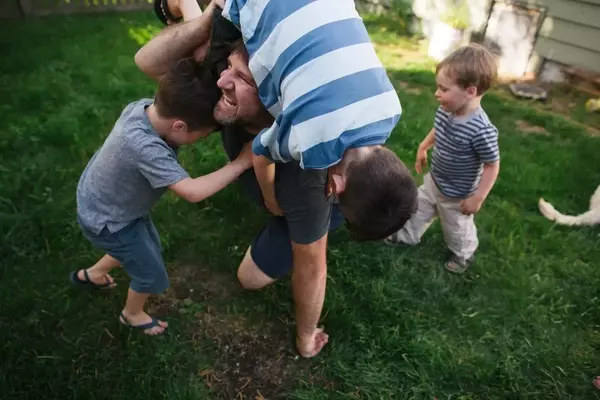 The Importance of Rough-and-Tumble Play in Childhood Development